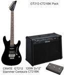 Guitar Electric Pack Crate GT212 120WCombo-Slammer CT21 Guitar