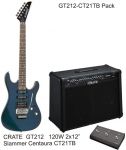 Guitar Electric Pack Crate GT212 120WCombo-Slammer CT21 Guitar