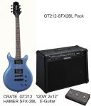 Guitar Electric Pack Crate GT212 120WCombo-Hamer SFX2 Guitar
