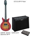 Guitar Electric Pack Crate GT212 120WCombo-Slammer SP1F Guitar