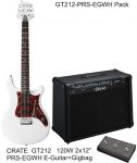 Guitar Electric Pack Crate GT212 120WCombo-PRS SE-EG Guitar